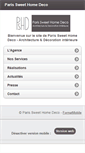 Mobile Screenshot of paris-sweet-home-deco.com